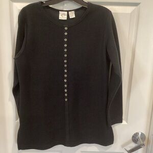 Black ladies tunic top